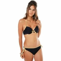 Brigitte Bardot Haut de maillot push-up noir/or Pampelonne by Couleur noir -Promos Brigitte Bardot Boutique 15657888 500 C