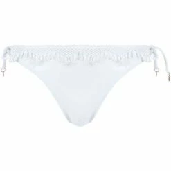 Brigitte Bardot Slip de bain ivoire Pinède by Couleur blanc