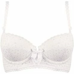Brigitte Bardot Soutien-gorge ampliforme coque moulée blanc Premier Baiser Couleur blanc
