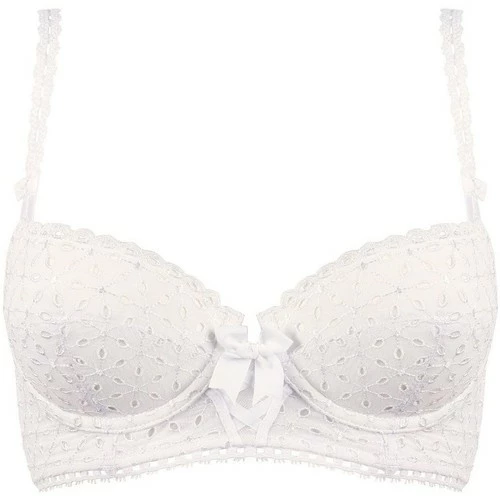 Brigitte Bardot Soutien-gorge ampliforme coque moulée blanc Premier Baiser Couleur blanc 1 Brigitte Bardot Soutien-gorge ampliforme coque moulée blanc Premier Baiser Couleur blanc