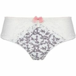 Brigitte Bardot Shorty tanga ivoire/gris anthracite Comédie Couleur gris