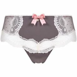 Brigitte Bardot Shorty gris anthracite/vieux rose Succès Couleur gris