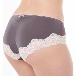 Brigitte Bardot Shorty gris anthracite/vieux rose Succès Couleur gris -Promos Brigitte Bardot Boutique 16682897 500 C