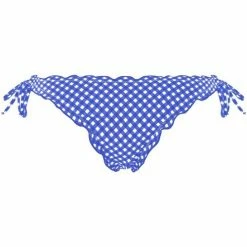 Brigitte Bardot Slip de bain à nouettes bleu roi Saint-Trop Couleur bleu