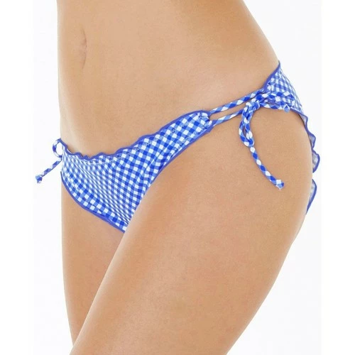 Brigitte Bardot Slip de bain à nouettes bleu roi Saint-Trop Couleur bleu 2 Brigitte Bardot Slip de bain à nouettes bleu roi Saint-Trop Couleur bleu – Image 2