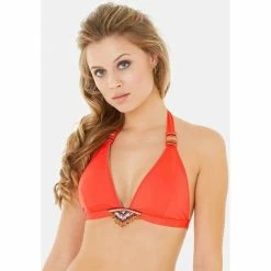 Brigitte Bardot Haut de maillot triangle orange Riviera Couleur orange -Promos Brigitte Bardot Boutique 17760498 500 C