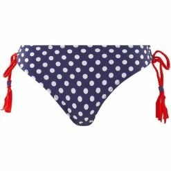 Brigitte Bardot Slip de bain marine/rouge Plaisance Couleur bleu