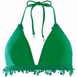 Brigitte Bardot Haut de maillot triangle vert Pinède Couleur vert