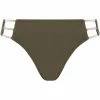Brigitte Bardot Slip de bain kaki/or Monte Carlo Couleur vert