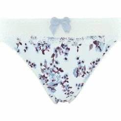Brigitte Bardot Slip blanc/ciel Fleur Bleue Couleur blanc