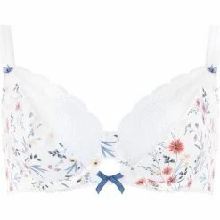 Brigitte Bardot Soutien-gorge à armatures ivoire Caprice Couleur blanc