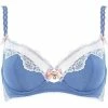 Brigitte Bardot Soutien-gorge à armatures pervenche/ivoire Succès Couleur bleu