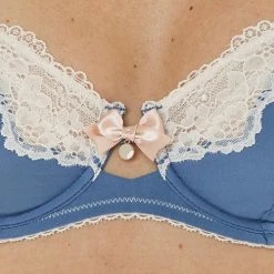 Brigitte Bardot Soutien-gorge à armatures pervenche/ivoire Succès Couleur bleu -Promos Brigitte Bardot Boutique 19357973 500 C