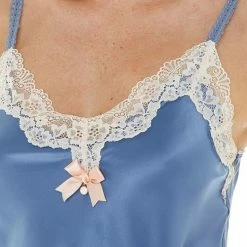 Brigitte Bardot Top + Short pervenche/ivoire Succès Couleur bleu -Promos Brigitte Bardot Boutique 19357976 500 C