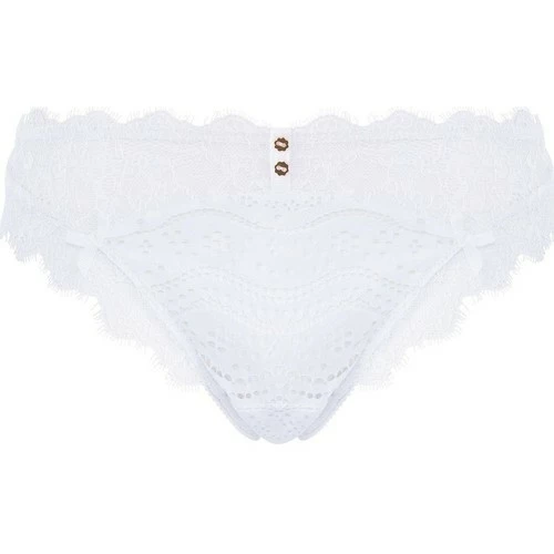 Brigitte Bardot Tanga blanc Chérie Couleur blanc 1 Brigitte Bardot Tanga blanc Chérie Couleur blanc