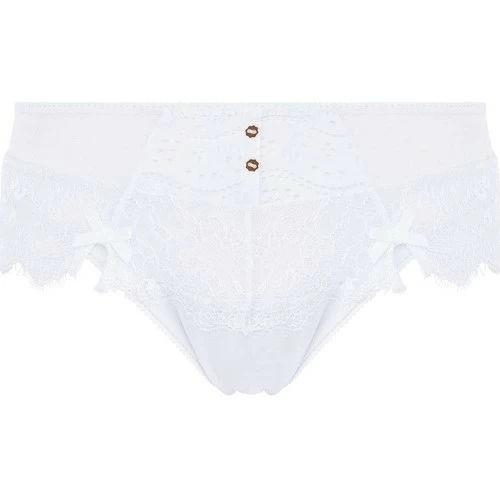Brigitte Bardot Shorty blanc Chérie Couleur blanc 2 Brigitte Bardot Shorty blanc Chérie Couleur blanc – Image 2