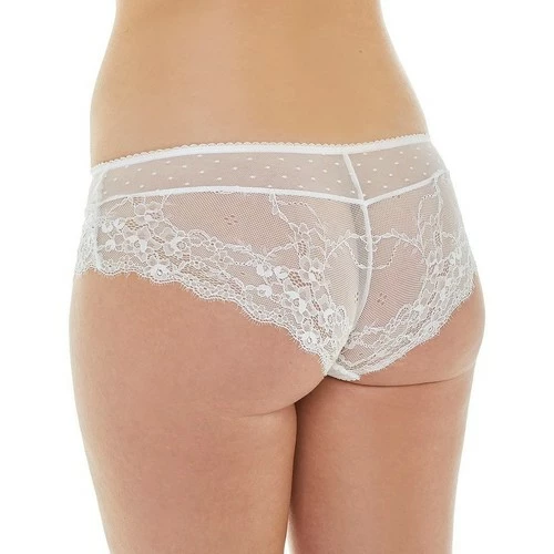 Brigitte Bardot Shorty blanc Chérie Couleur blanc 3 Brigitte Bardot Shorty blanc Chérie Couleur blanc – Image 3