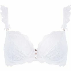 Brigitte Bardot Soutien-gorge grand maintien blanc Chérie Couleur blanc
