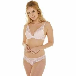 Brigitte Bardot Soutien-gorge coques moulées poudre/blanc Tendresse Couleur rose -Promos Brigitte Bardot Boutique 19357982 500 C