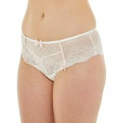 Brigitte Bardot Shorty tanga ivoire/champagne Secret Couleur blanc