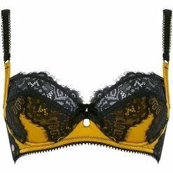 Brigitte Bardot Soutien-gorge à armatures ocre/anthracite Exception Couleur jaune