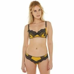 Brigitte Bardot Soutien-gorge à armatures ocre/anthracite Exception Couleur jaune -Promos Brigitte Bardot Boutique 19357992 500 C