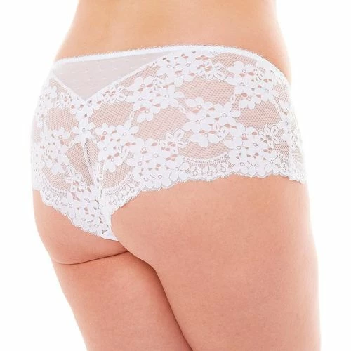 Brigitte Bardot Shorty blanc/poudre Camille Couleur blanc 3 Brigitte Bardot Shorty blanc/poudre Camille Couleur blanc – Image 3