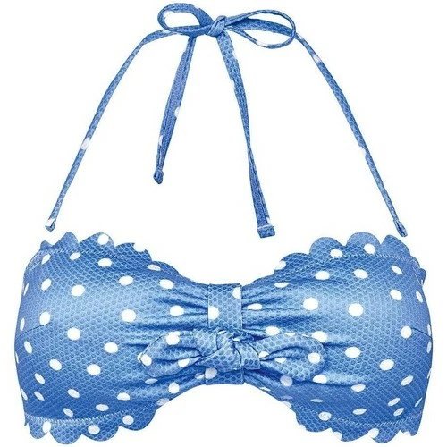 Brigitte Bardot Haut de maillot bandeau bleu Coquillage Couleur bleu 2 Brigitte Bardot Haut de maillot bandeau bleu Coquillage Couleur bleu – Image 2