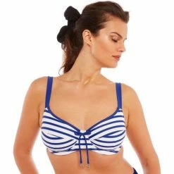 Brigitte Bardot Haut de maillot à armatures bleu Marinière Couleur bleu -Promos Brigitte Bardot Boutique 19672070 500 C
