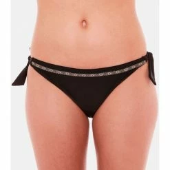 Brigitte Bardot Slip de bain noir Paillote Couleur noir