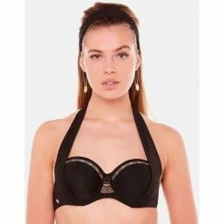 Brigitte Bardot Haut de maillot à armatures noir Paillote Couleur noir