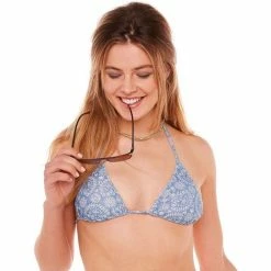 Brigitte Bardot Haut de maillot triangle bleu Provence Couleur bleu -Promos Brigitte Bardot Boutique 19672090 500 C