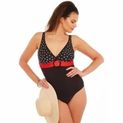 Brigitte Bardot Maillot de bain une pièce noir Sirène Couleur noir 5 Brigitte Bardot Maillot de bain une pièce noir Sirène Couleur noir -Promos Brigitte Bardot Boutique 19672091 500 C