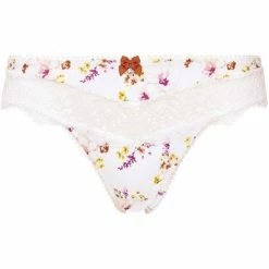 Brigitte Bardot Slip ivoire Pétale Couleur blanc