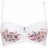 Brigitte Bardot Soutien-gorge corbeille blanc Bouquet Couleur blanc