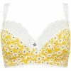 Brigitte Bardot Soutien-gorge grand maintien jaune Parisienne Couleur jaune