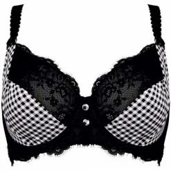 Brigitte Bardot Soutien-gorge grand maintien noir Signature Couleur noir