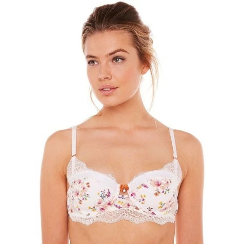 Brigitte Bardot Soutien-gorge coques moulées ivoire Pétale Couleur blanc 2 Brigitte Bardot Soutien-gorge coques moulées ivoire Pétale Couleur blanc – Image 2