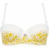 Brigitte Bardot Soutien-gorge ampliforme coque moulée jaune Parisienne Couleur jaune