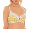 Brigitte Bardot Soutien-gorge corbeille jaune Parisienne Couleur jaune
