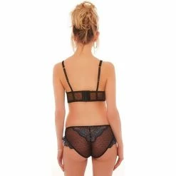 Brigitte Bardot Slip noir Coquetterie Couleur noir 5 Brigitte Bardot Slip noir Coquetterie Couleur noir -Promos Brigitte Bardot Boutique 21525548 500 C