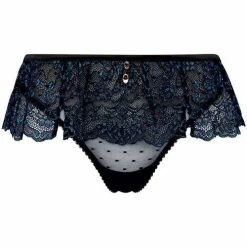 Brigitte Bardot String jupette noir Coquetterie Couleur noir