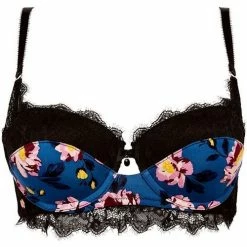 Brigitte Bardot Soutien-gorge ampliforme coque moulée turquoise Nocturne Couleur bleu