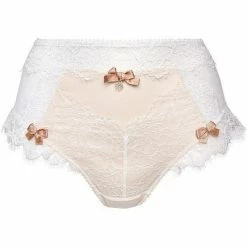 Brigitte Bardot Culotte haute beige Cocotte Couleur beige