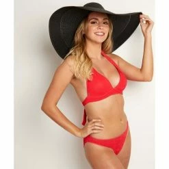 Brigitte Bardot Slip de bain rouge Vacances Couleur rouge -Promos Brigitte Bardot Boutique 22952053 500 C