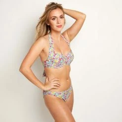 Brigitte Bardot Haut de maillot balconnet vert Lavandou Couleur vert