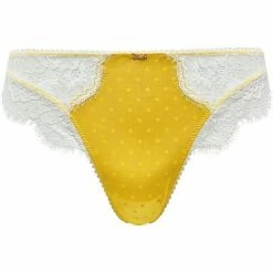 Brigitte Bardot Tanga jaune Delice Couleur jaune