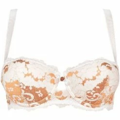 Brigitte Bardot Soutien-gorge coques moulées ivoire Gourmandise Couleur blanc