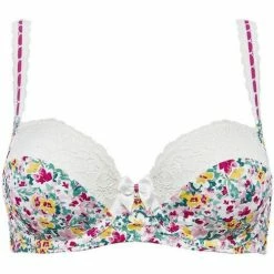 Brigitte Bardot Soutien-gorge armatures blanc Florilege Couleur blanc