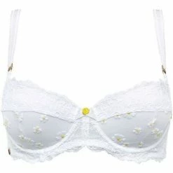 Brigitte Bardot Soutien-gorge ampliforme coque moulée blanc Sourire Couleur blanc